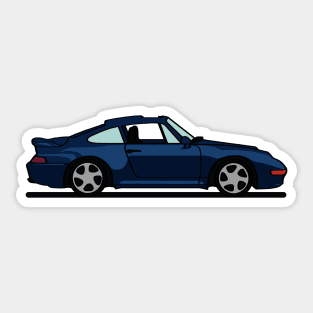 Copy of Porsche 911 993 Zenith Blue Sticker